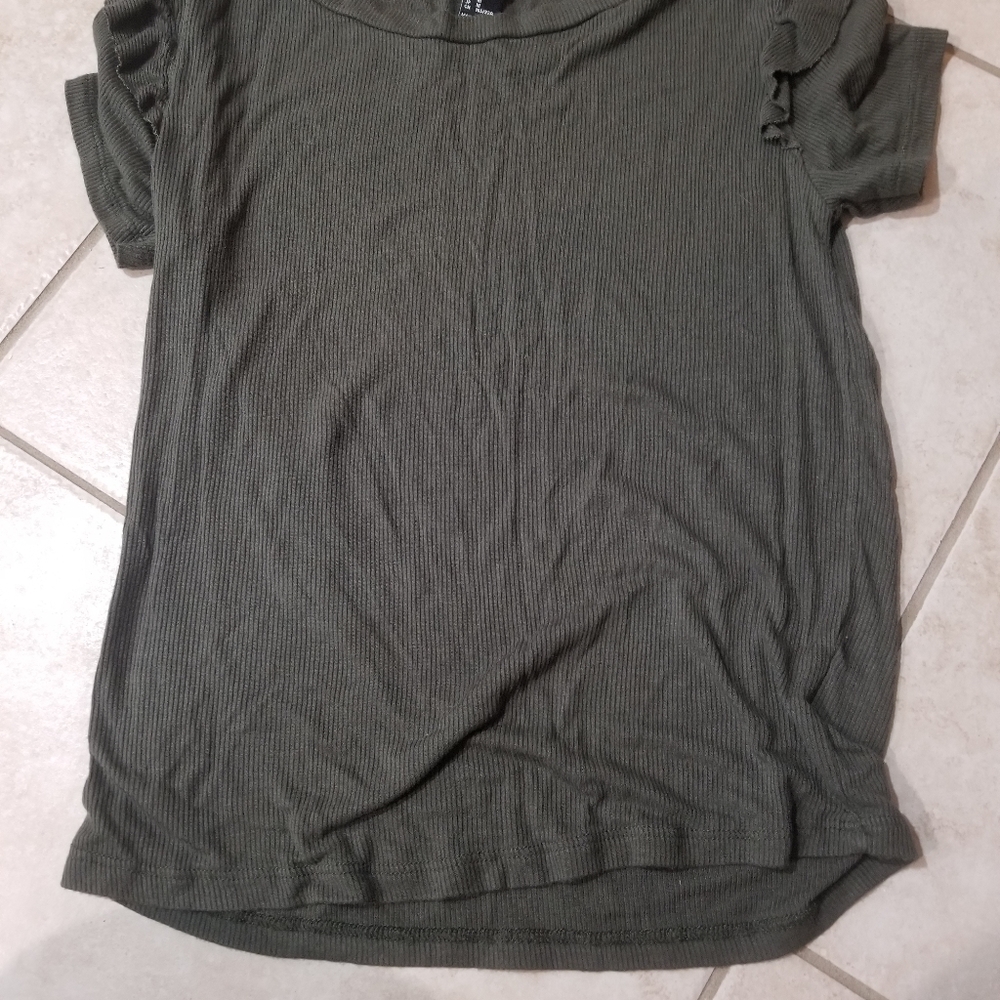Olive green t-shirt